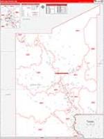 Dona Ana, Nm Carrier Route Wall Map